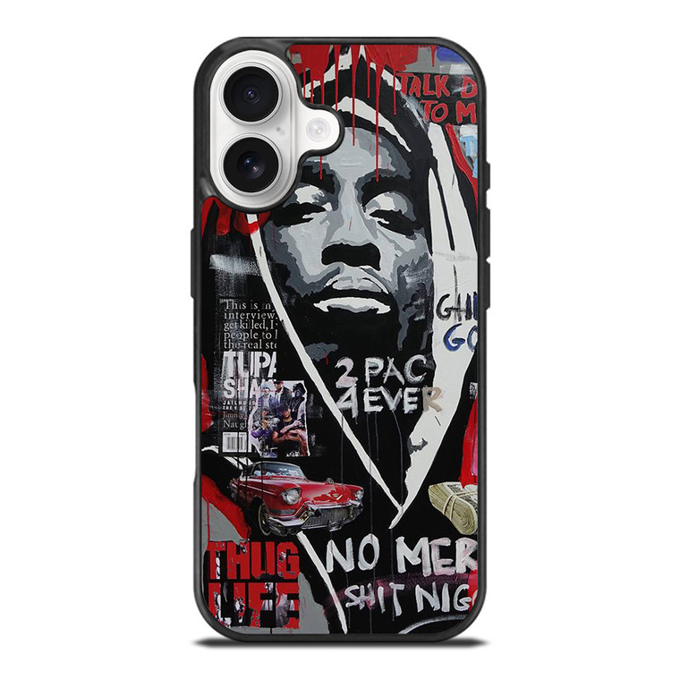 TUPAC 2PAC RAPPER 2 iPhone 17 Case Cover