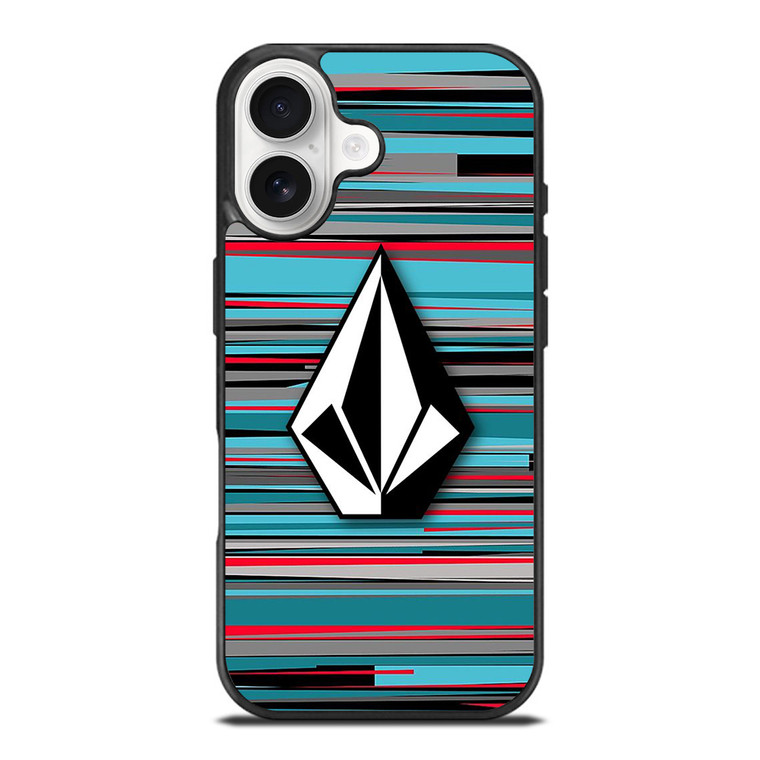 VOLCOM STRIPE LOGO iPhone 17 Case Cover