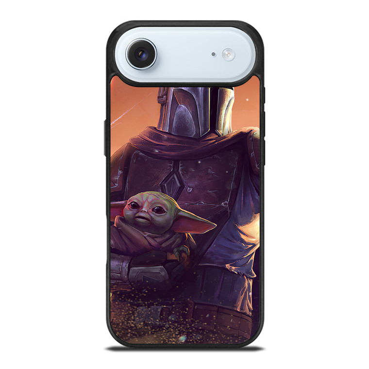 BABY YODA AND THE MANDALORIAN 1 iPhone Air Case Cover