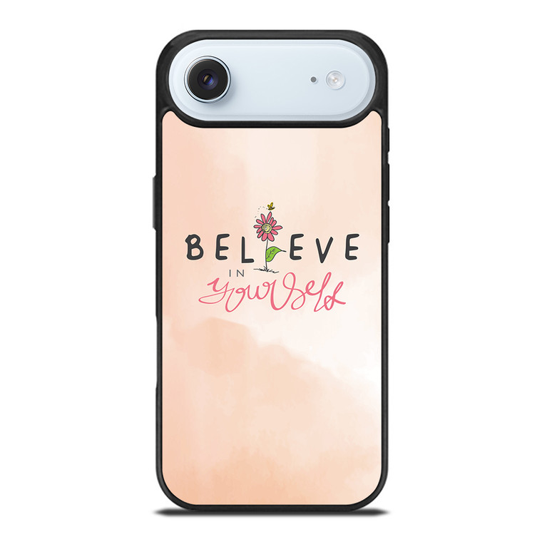 BELIEVE IN YOURSELF PINK iPhone Air Case Cover