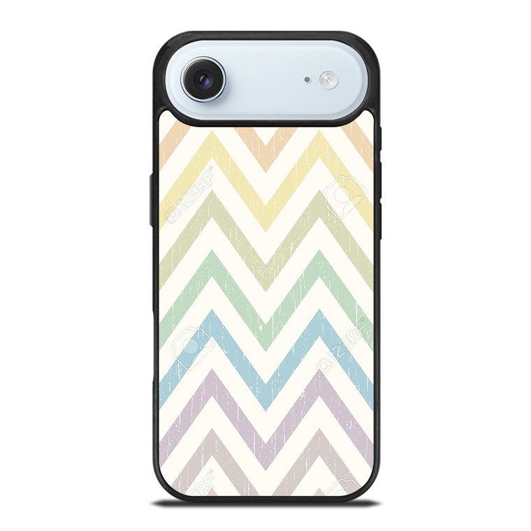 CHEVRON PATTERN RAINBOW COLOR iPhone Air Case Cover
