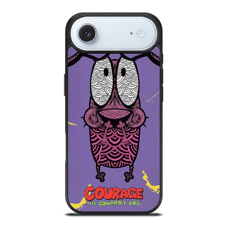 COURAGE THE COWARDLY DOG FEAR iPhone Air Case Cover