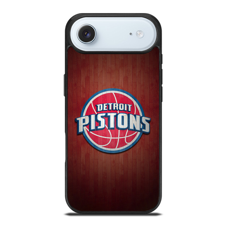 DETROIT PISTONS WOODEN LOGO iPhone Air Case Cover