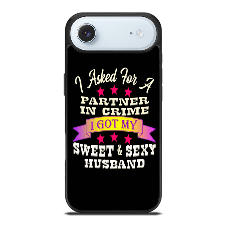 PARTNER IN CRIME HUSBAND iPhone Air Case Cover
