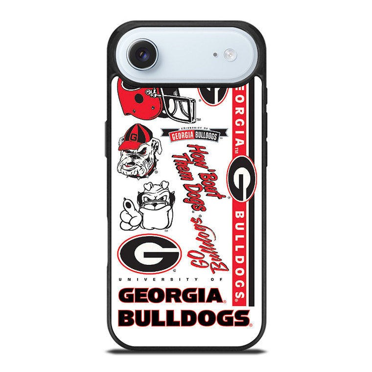 UGA GEORGIA BULLDOGS COLLAGE iPhone Air Case Cover