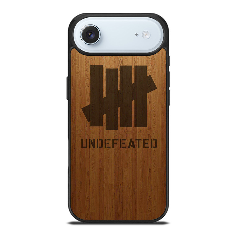 UNDEFEATED WOODEN iPhone Air Case Cover