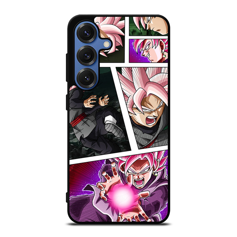 BLACK GOKU SS ROSE COLLAGE Samsung Galaxy S26 Case Cover