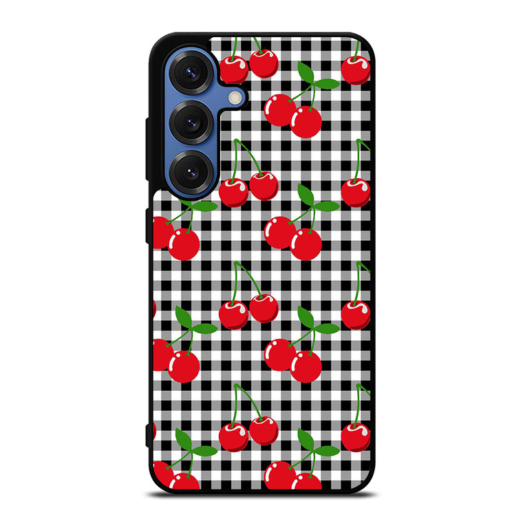 CHECKED CHERRY Samsung Galaxy S26 Case Cover