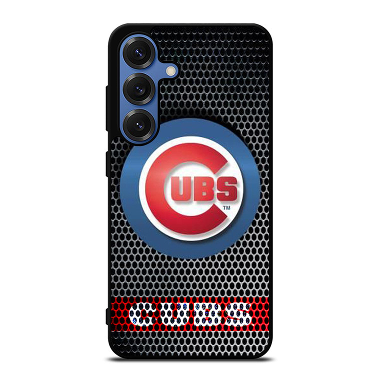 CHICAGO CUBS METAL LOGO Samsung Galaxy S26 Case Cover