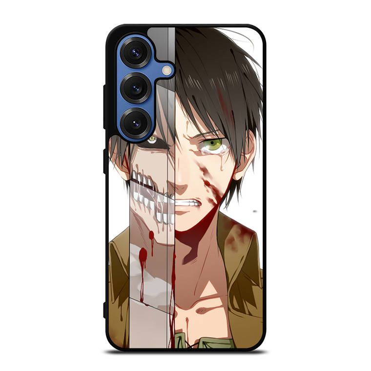 EREN YEAGER FACE ATTACK ON TITAN Samsung Galaxy S26 Case Cover