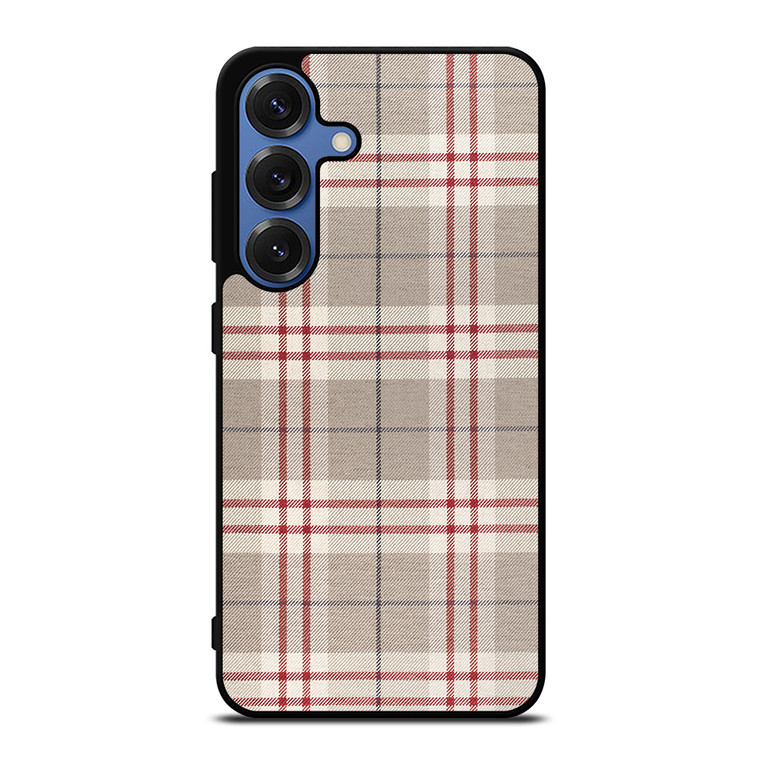 PLAID BROWN 2 Samsung Galaxy S26 Case Cover