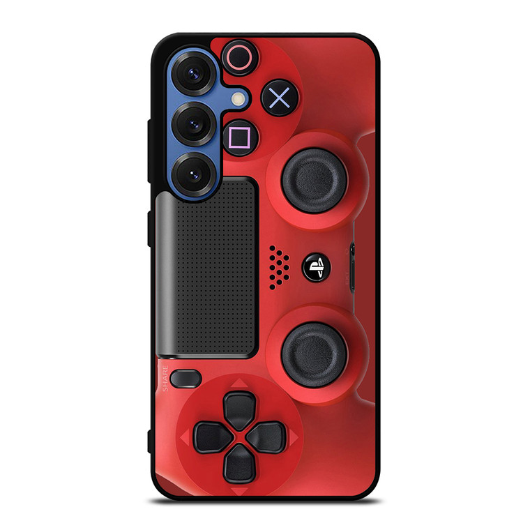 PS4 CONTROLLER PLAYSTATION RED Samsung Galaxy S26 Case Cover