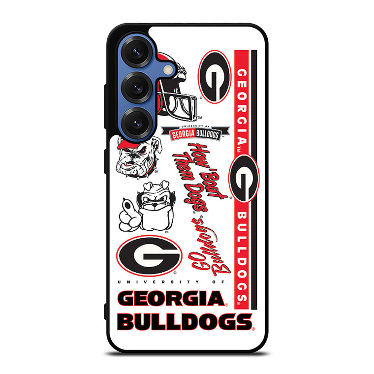 UGA GEORGIA BULLDOGS COLLAGE Samsung Galaxy S26 Case Cover