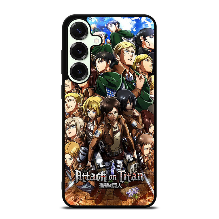 ATTACK ON TITAN CHARACTER Samsung Galaxy S26 Plus Case Cover