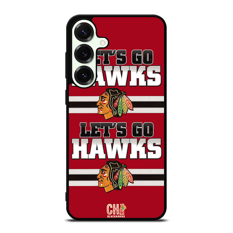 CHICAGO BLACKHAWKS LETS GO Samsung Galaxy S26 Plus Case Cover