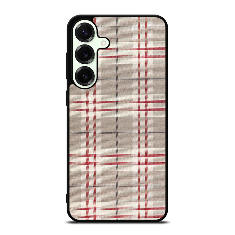 PLAID BROWN 2 Samsung Galaxy S26 Plus Case Cover