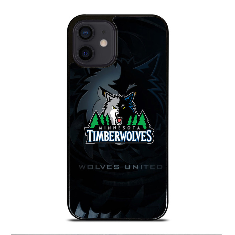 MINNESOTA TIMBERWOLVES ICON iPhone 12 Mini Case Cover