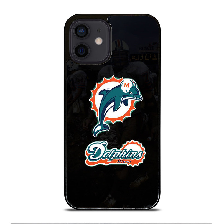MIAMI DOLPHINS NFL ICON 1 iPhone 12 Mini Case Cover