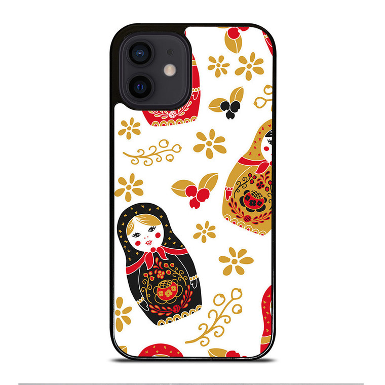 MATRYOSHKA RUSSIAN NESTING DOLLS iPhone 12 Mini Case Cover