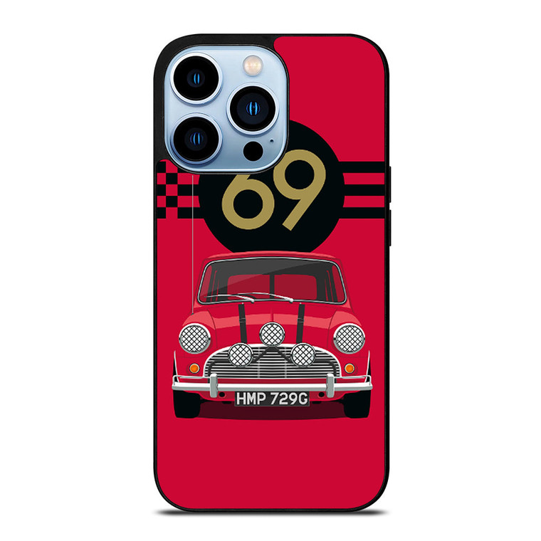 MINI COOPER RED 69 iPhone 13 Pro Max Case Cover