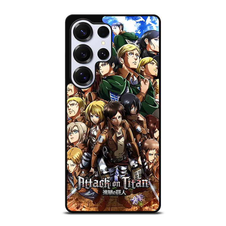 ATTACK ON TITAN CHARACTER Samsung Galaxy S26 Ultra Case Cover