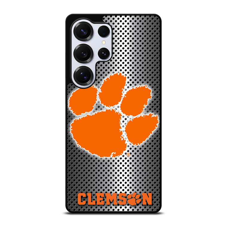 CLEMSON TIGERS METAL Samsung Galaxy S26 Ultra Case Cover