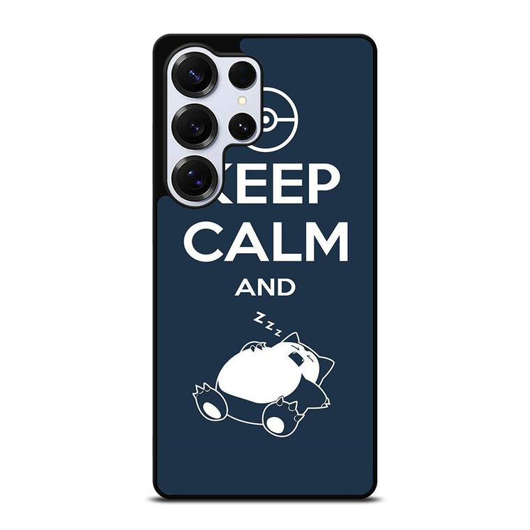 KEEP CALM SNORLAX Samsung Galaxy S26 Ultra Case Cover