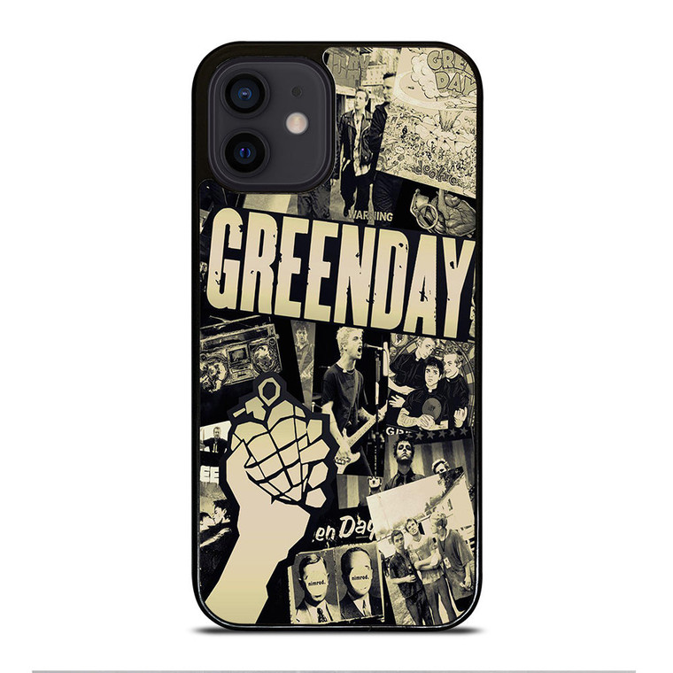 GREEN DAY ROCK BAND iPhone 12 Mini Case Cover