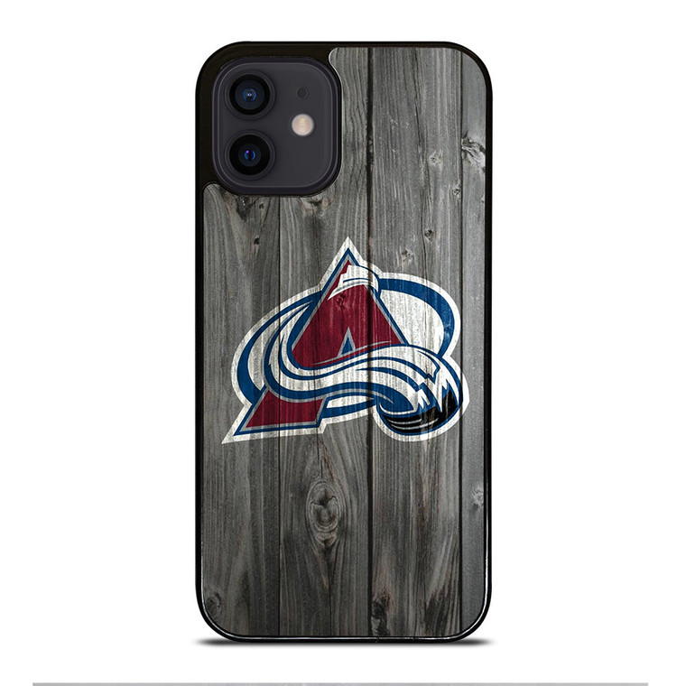 COLORADO AVALANCHE WOODEN iPhone 12 Mini Case Cover