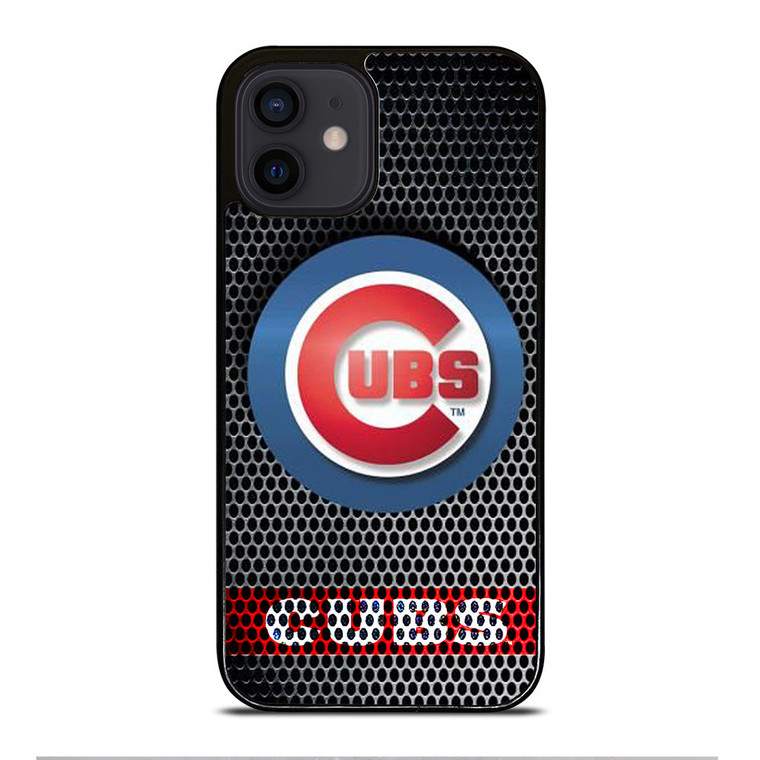 CHICAGO CUBS METAL LOGO iPhone 12 Mini Case Cover