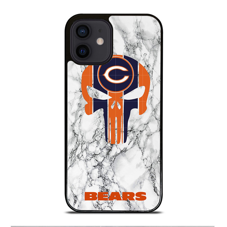 CHICAGO BEARS PUNISHER SKULL iPhone 12 Mini Case Cover