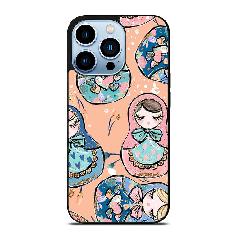 MATRYOSHKA NESTING DOLLS RUSSIAN ART 2 iPhone 13 Pro Max Case Cover