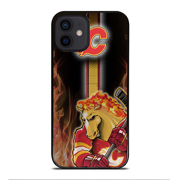 CALGARY FLAMES MASCOT iPhone 12 Mini Case Cover