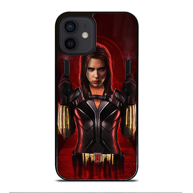 BLACK WIDOW SUPERHERO iPhone 12 Mini Case Cover BLACK WIDOW SUPERHERO iPhone 12 Mini Case Cover