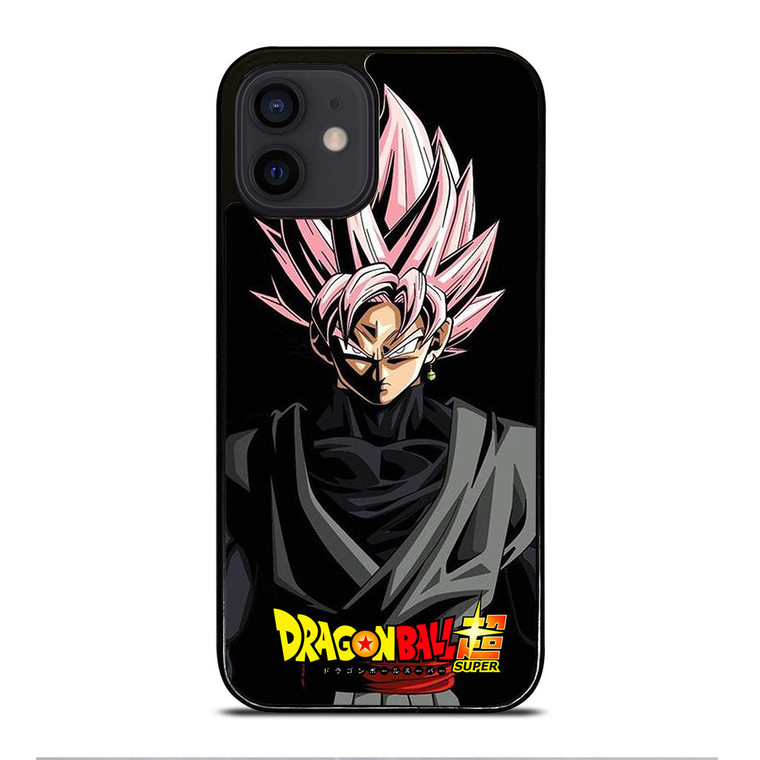 BLACK GOKU DRAGON BALL 2 iPhone 12 Mini Case Cover