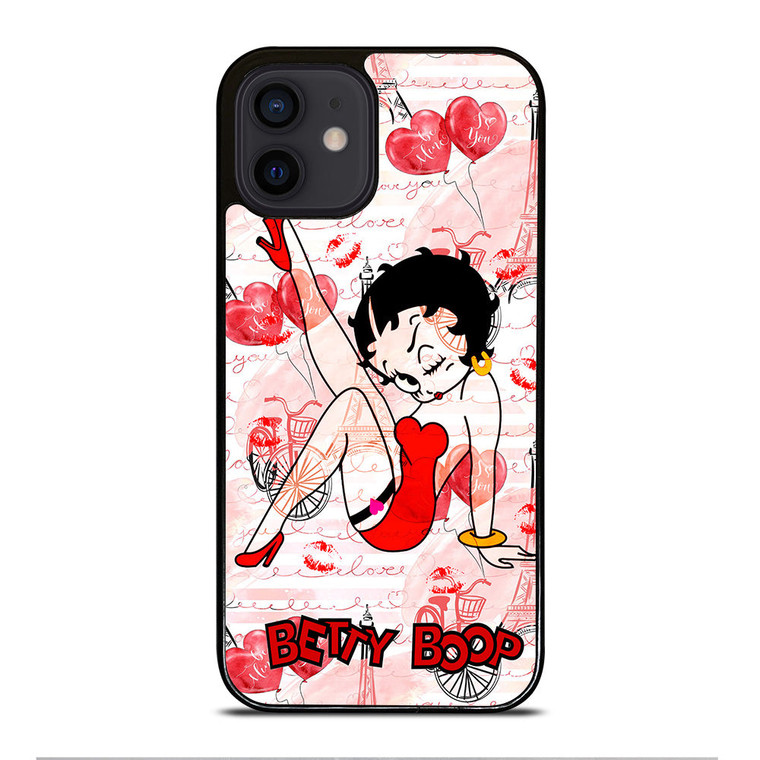 BETTY BOOP LOVE iPhone 12 Mini Case Cover