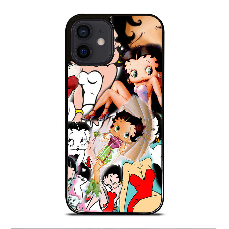 BETTY BOOP COLLAGE iPhone 12 Mini Case Cover BETTY BOOP COLLAGE iPhone 12 Mini Case Cover