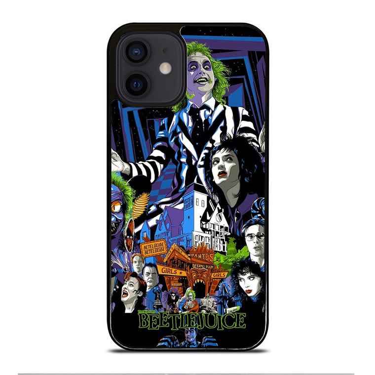 BEETLEJUICE TIM BURTON CARTOON iPhone 12 Mini Case Cover