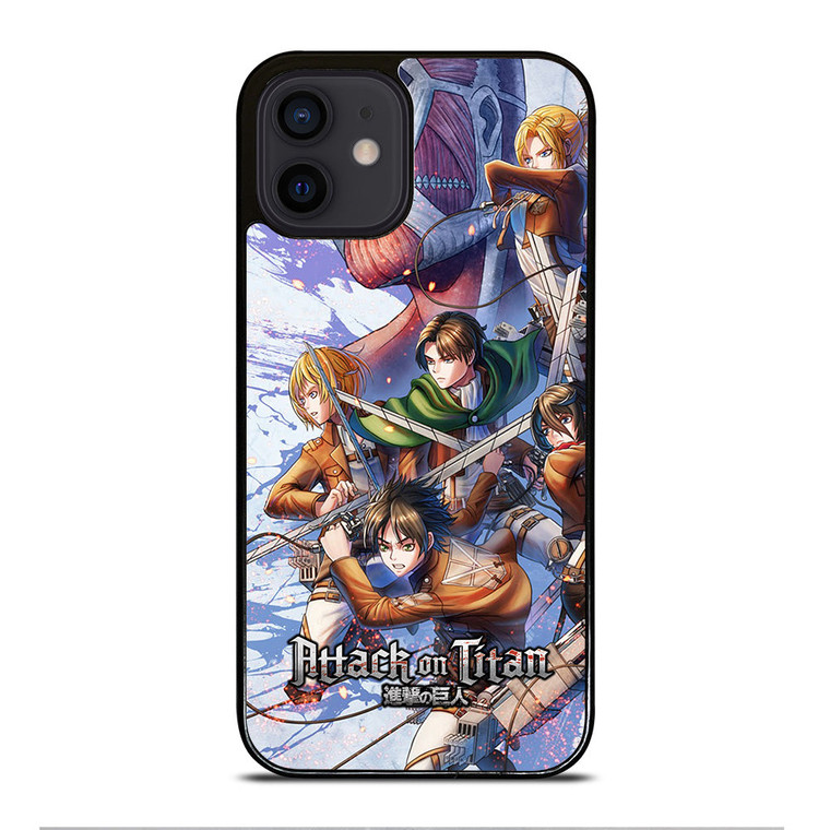 ATTACK ON TITAN CHARACTER 2 iPhone 12 Mini Case Cover