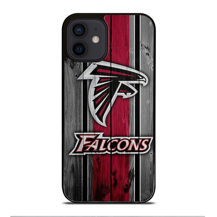 ATLANTA FALCONS WOODEN iPhone 12 Mini Case Cover