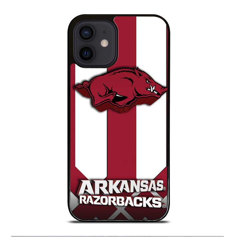 ARKANSAS RAZORBACKS LOGO iPhone 12 Mini Case Cover