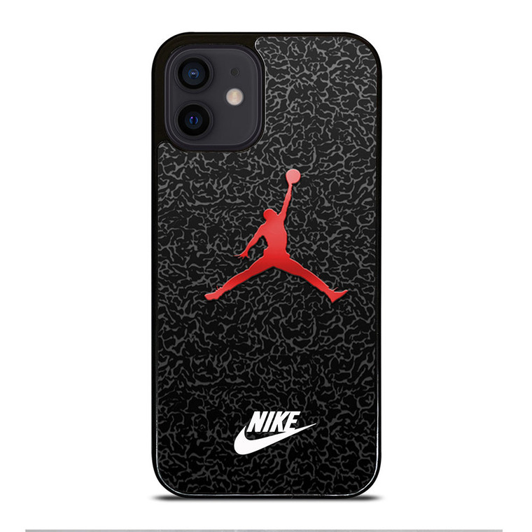 AIR JORDAN RED iPhone 12 Mini Case Cover