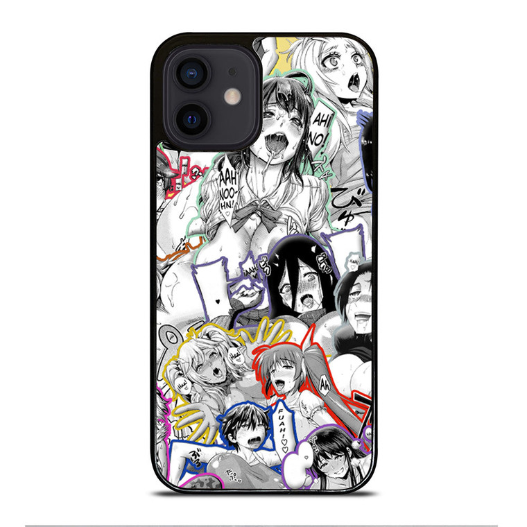 AHEGAO FACE ANIME 1 iPhone 12 Mini Case Cover