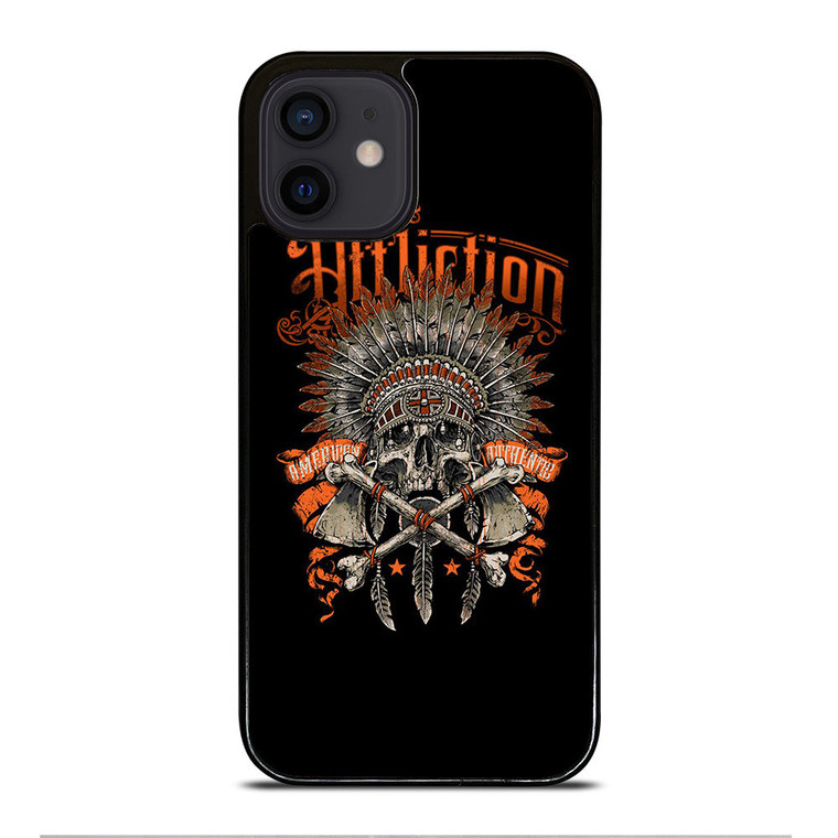 AFFLICTION SKULL iPhone 12 Mini Case Cover