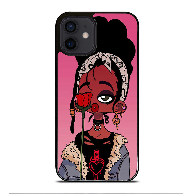 2BUNZ MELANIN POPPIN' ABA iPhone 12 Mini Case Cover