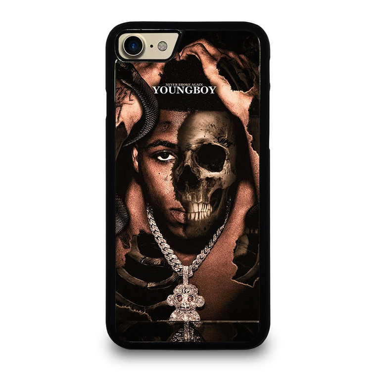 YOUNGBOY NBA RAPPER SKULL iPhone 7 / 8 Case Cover