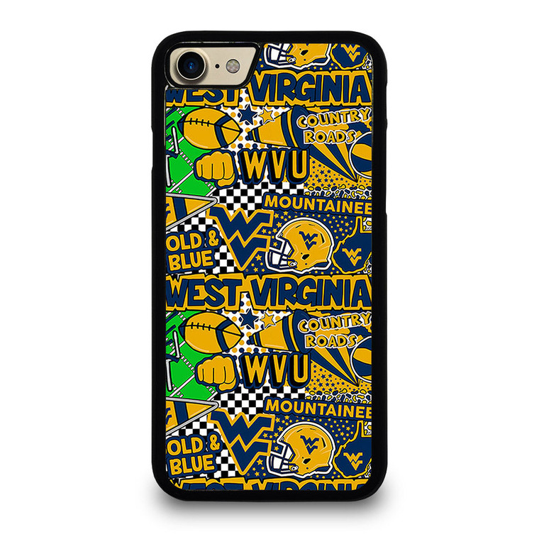 WEST VIRGINIA MOUNTAINEERS COLLAGE iPhone 7 / 8 Case Cover