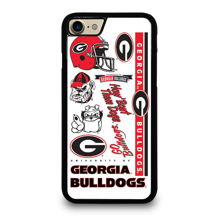 UGA GEORGIA BULLDOGS COLLAGE iPhone 7 / 8 Case Cover