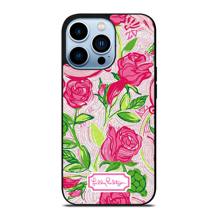 LILLY PULITZER PINK FLOWERS iPhone 13 Pro Max Case Cover