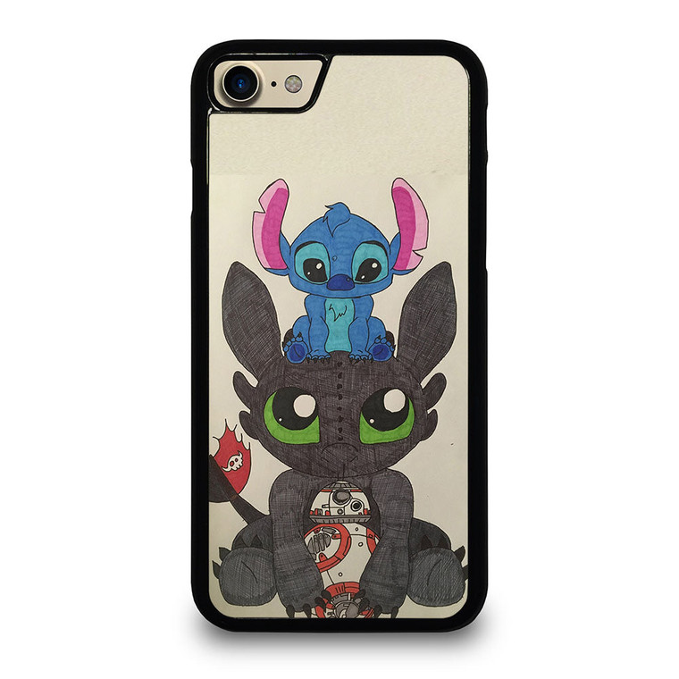 TOOTHLESS AND STITCH iPhone 7 / 8 Case Cover
